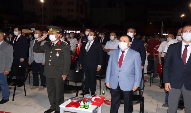 GÜZBEY, 15 TEMMUZ DEMOKRASİ VE MİLLİ BİRLİK GÜNÜ ANMA TÖRENİNE KATILDI