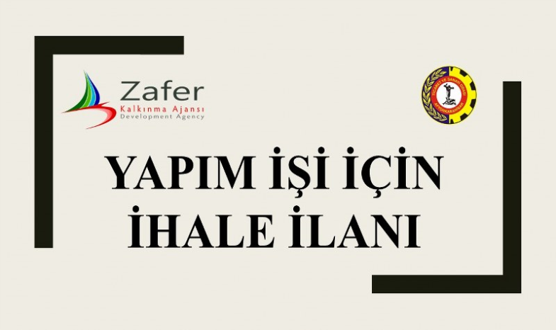 YAPIM İŞİ İÇİN İHALE İLANI 