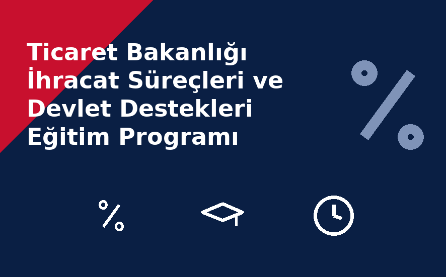Ticaret Bakanlığı İhracat Süreçleri ve Devlet Destekleri Eğitim Programı
