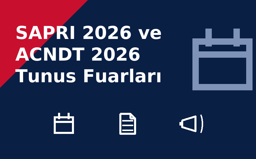 SAPRI 2026 ve ACNDT 2026 Tunus Fuarları