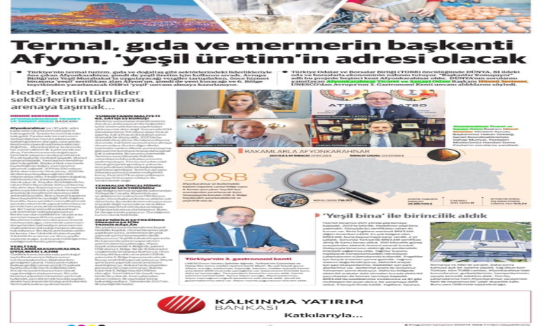 SERTESER'İN DEĞERLENDİRMELERİ DÜNYA GAZETESİ'NDE