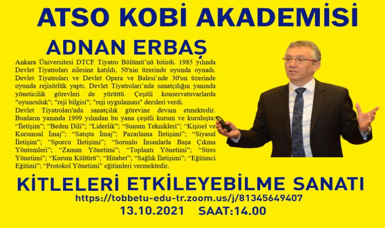 KİTLELERİ ETKİLEYEBİLME SANATI EĞİTİMİ