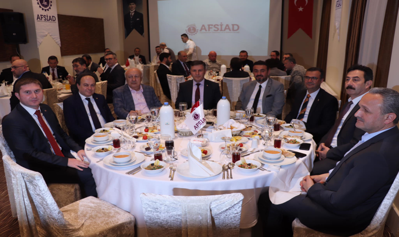 AFSİAD İFTAR YEMEĞİ DÜZENLENDİ