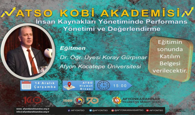 İNSAN KAYNAKLARI YÖNETİMİNDE PERFORMANS YÖNETİMİ VE DEĞERLENDİRME EĞİTİMİ