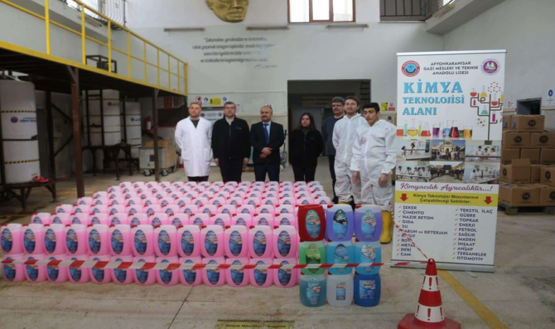 GAZİ MTAL, DEPREM BÖLGESİNE 2 TONDAN FAZLA TEMİZLİK MALZEMESİ GÖNDERDİ