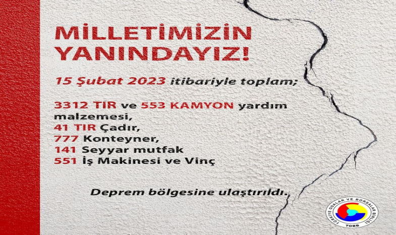 MİLLETİMİZİN YANINDAYIZ