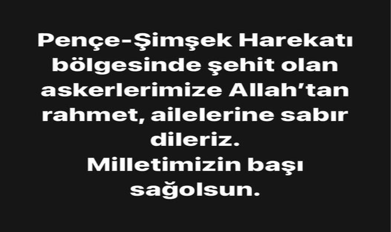 BAŞIMIZ SAĞOLSUN