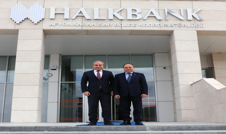 SERTESER, HALK BANK BÖLGE KOORDİNATÖRLÜĞÜ’NÜ ZİYARET ETTİ