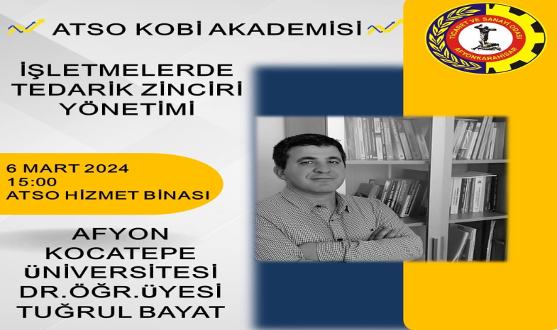 İŞLETMELERDE TEDARİK ZİNCİRİ YÖNETİMİ EĞİTİMİ