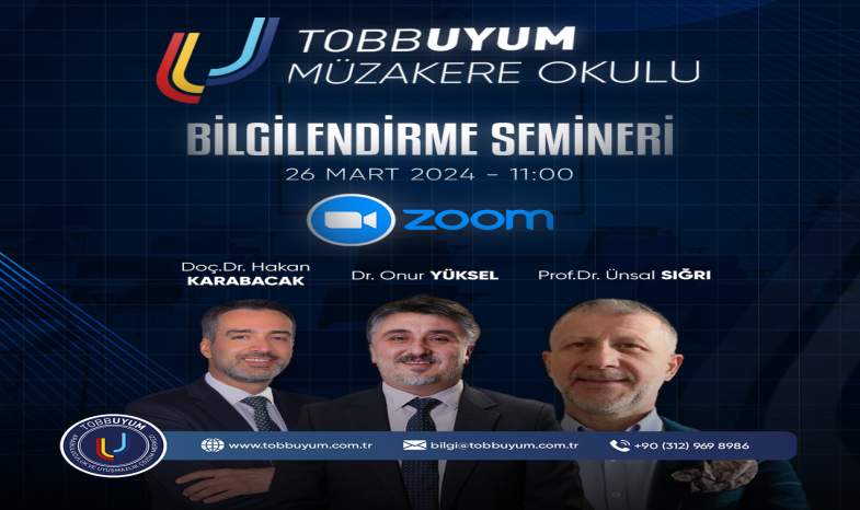 TOBBUYUM ARABULUCULUK VE UYUŞMAZLIK ÇÖZÜM MERKEZİ