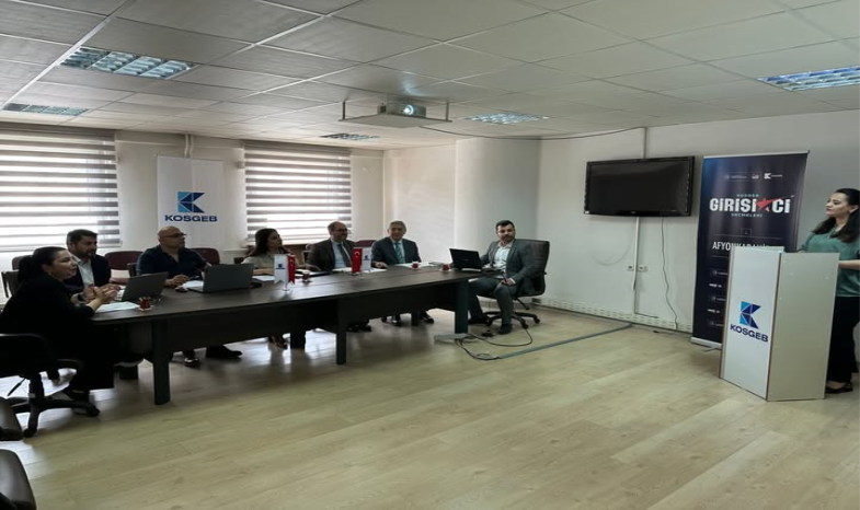 GÜZBEY, KOSGEB GİRİŞİMCİ DESTEK PROGRAMI TOPLANTISINA KATILDI