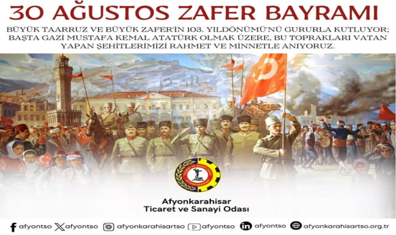30 AĞUSTOS ZAFER BAYRAMI