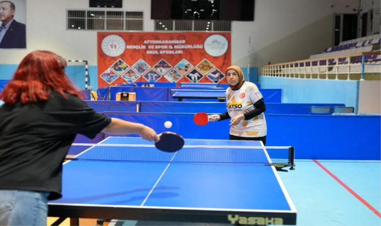 ATSO SPOR OYUNLARI MASA TENİSİ MÜSABAKASI YAPILDI