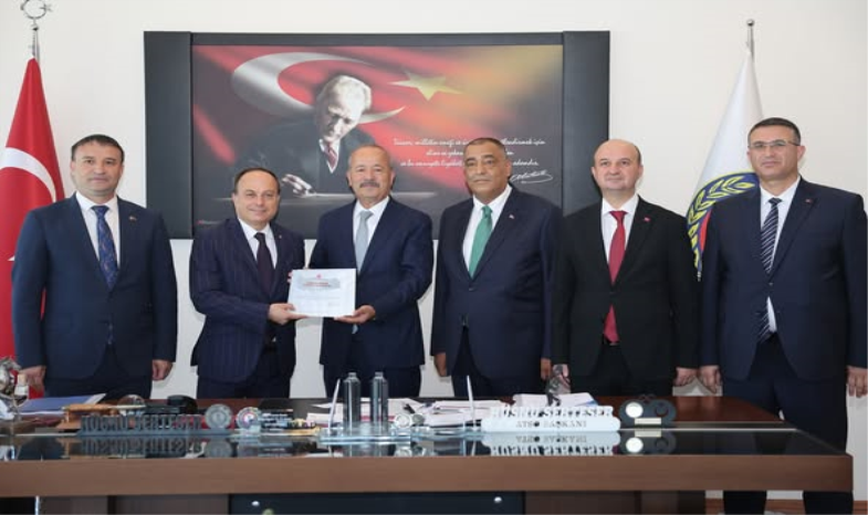 MHP HEYETİNDEN YÖNETİM KURULU BAŞKANIMIZA ZİYARET