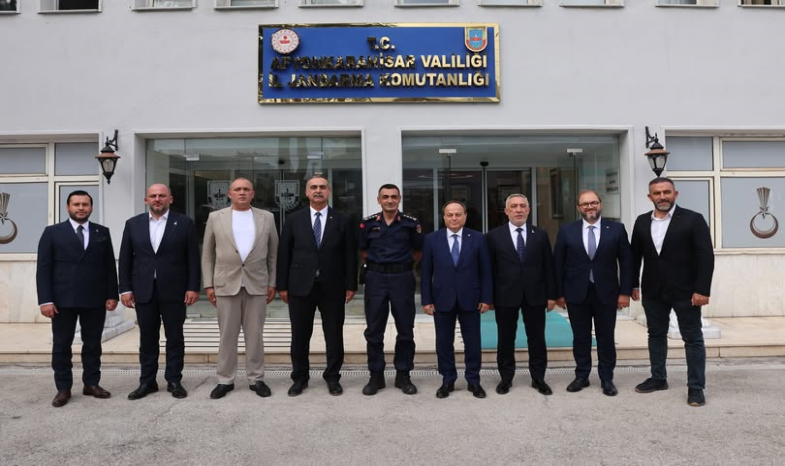 İL JANDARMA KOMUTANI KIDEMLİ ALBAY MURAT KAYA’YA HAYIRLI OLSUN ZİYARETİ