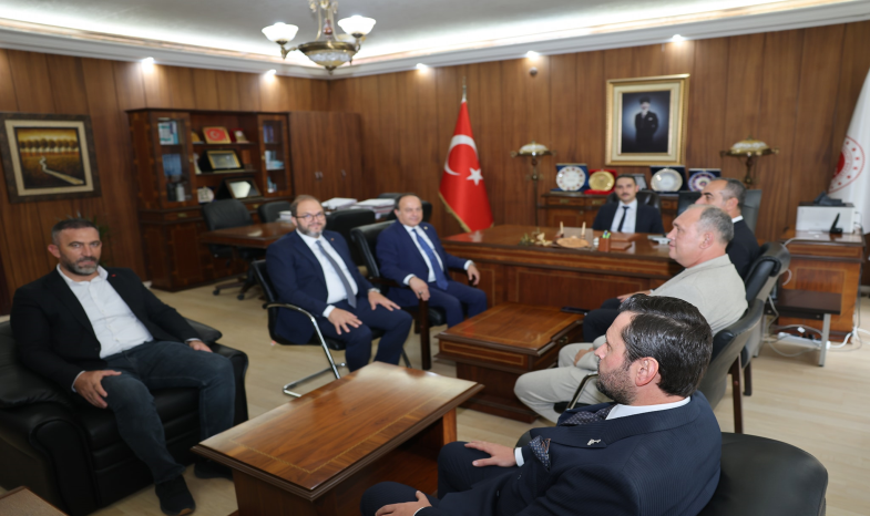 İDARE MAHKEMESİ BAŞKANI İSLAM KAYA’YA HAYIRLI OLSUN ZİYARETİ