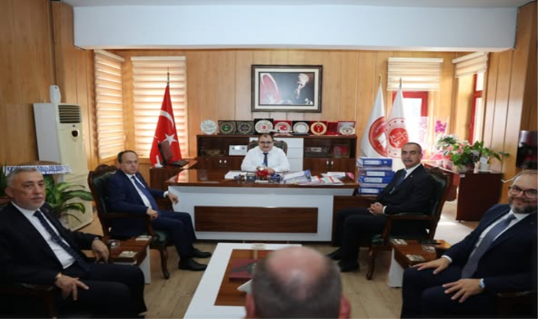 ADLİ YARGI ADALET KOMİSYONU BAŞKANI MEHMET KESKİN’E HAYIRLI OLSUN ZİYARETİ