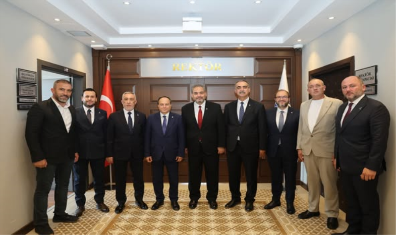 AFSÜ REKTÖRÜ PROF. DR. ADEM ASLAN’A HAYIRLI OLSUN ZİYARETİ