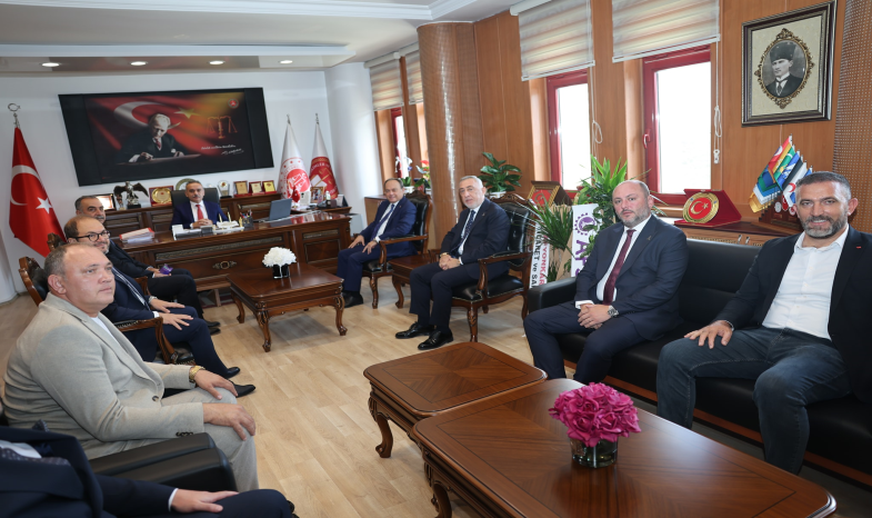 CUMHURİYET BAŞSAVCISI MEHMET PATLAK’A HAYIRLI OLSUN ZİYARETİ