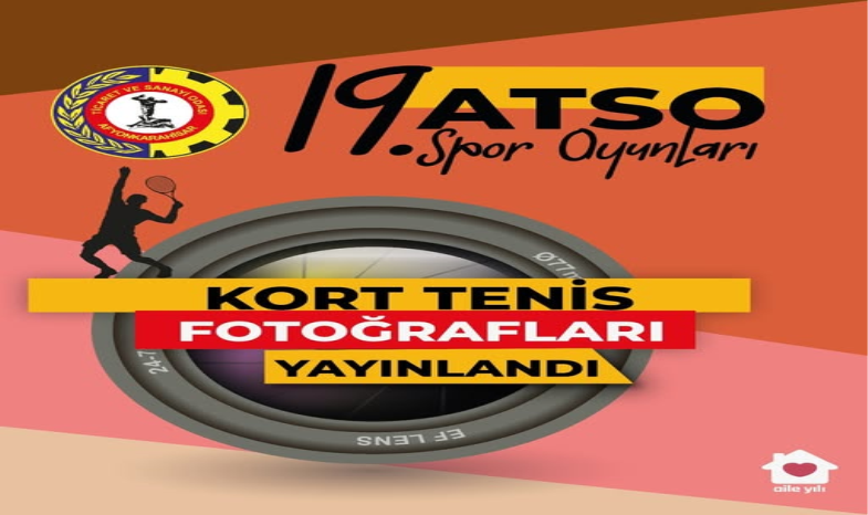 19. ATSO Spor Oyunları Kort Tenis Fotoğrafları Yayınlandı