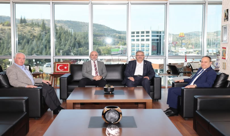 AK Parti Heyetinden ATSO’ya Ziyaret