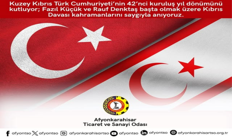 KUZEY KIBRIS'IN KURULUŞ YIL DÖNÜMÜ