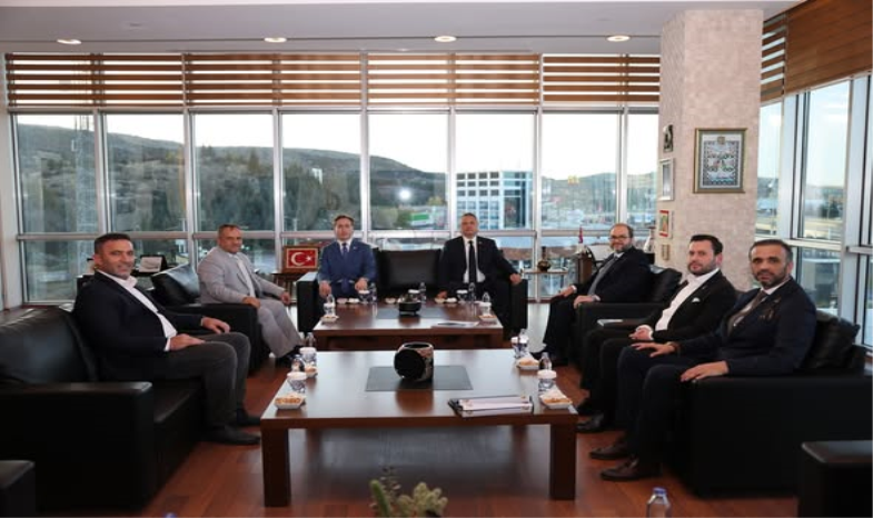 Kazakistan Cumhuriyeti İzmir Başkonsolosu Bauyrzhan Akatayev, ATSO’yu Ziyaret Etti