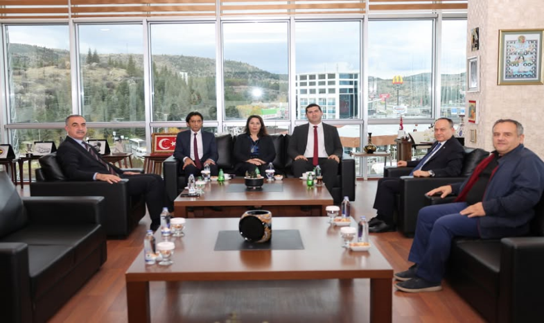 AFYONKARAHİSAR SOSYAL GÜVENLİK KURUMU'NDAN ATSO’YA ZİYARET