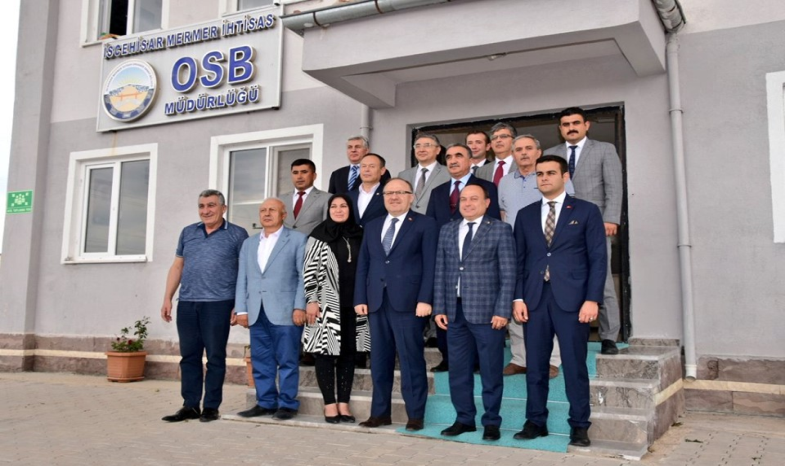 SERTESER VE KÖSE İSCEHİSAR OSB TOPLANTISINA KATILDI