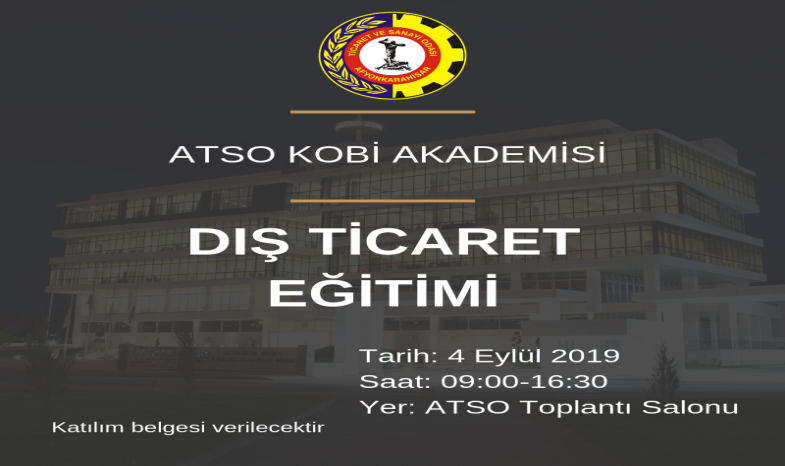 DIŞ TİCARET EĞİTİMİ