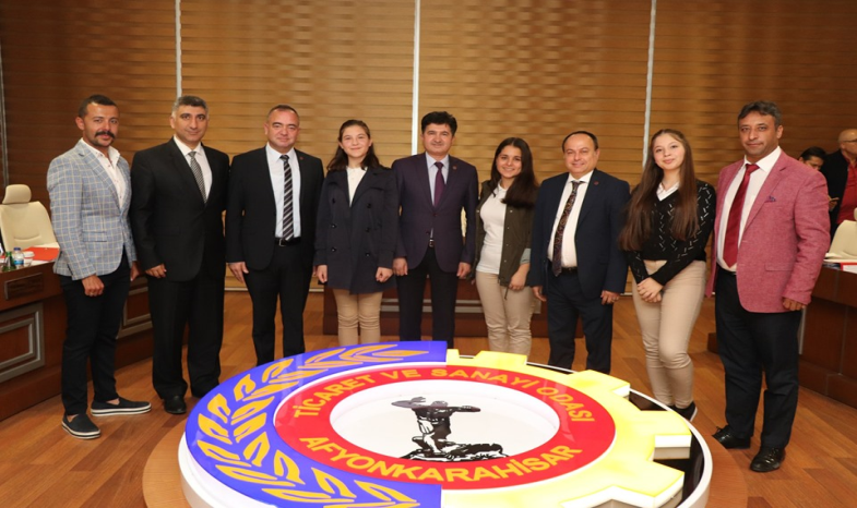 AFYON LİSESİ’NDEN MERDİVENCİ VE SERTESER’E ZİYARET