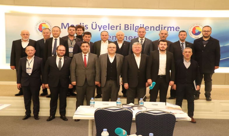 ATSO HEYETİ, TOBB ODA/BORSA MECLİS ÜYELERİ BİLGİLENDİRME SEMİNERİ’NE KATILDI