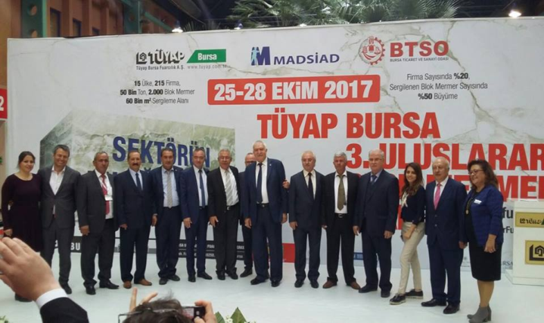 BURSA BLOK MERMER FUARI’NDA AFYONKARAHİSAR RÜZGARI