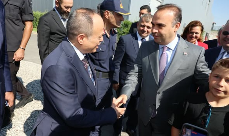 Sanayi ve Teknoloji Bakanımız Sayın Mehmet Fatih Kacır’ı, Valimiz