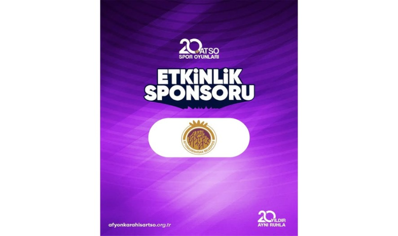 20. ATSO Spor Oyunları Etkinlik Sponsoru