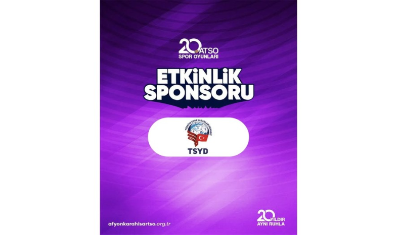 20. ATSO Spor Oyunları Etkinlik Sponsoru