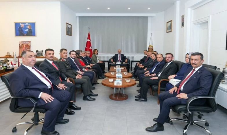 Yönetim Kurulu Başkanımız Hüsnü Serteser; Türkiye Büyük Millet Meclisi Başkanımız Sayın Numan