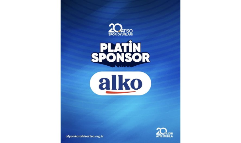 20. ATSO Spor Oyunları'nın Platin Sponsoru Alko'ya katkılarından dolayı teşekkür ederiz