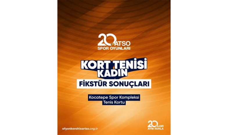 20. ATSO Spor Oyunları fikstür eşleşmeleri