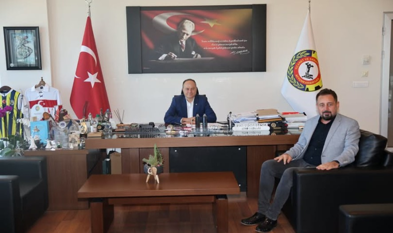 Antalya AFSİAD Başkanı Ertuğrul Demirok, Yönetim Kurulu Başkanımızı ziyaret etti