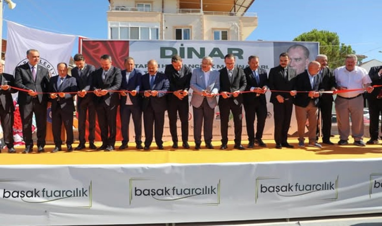 3. Dinar Tarım, Hayvancılık Makineleri ve Teknolojileri Fuarı Açılışı Gerçekleştirildi