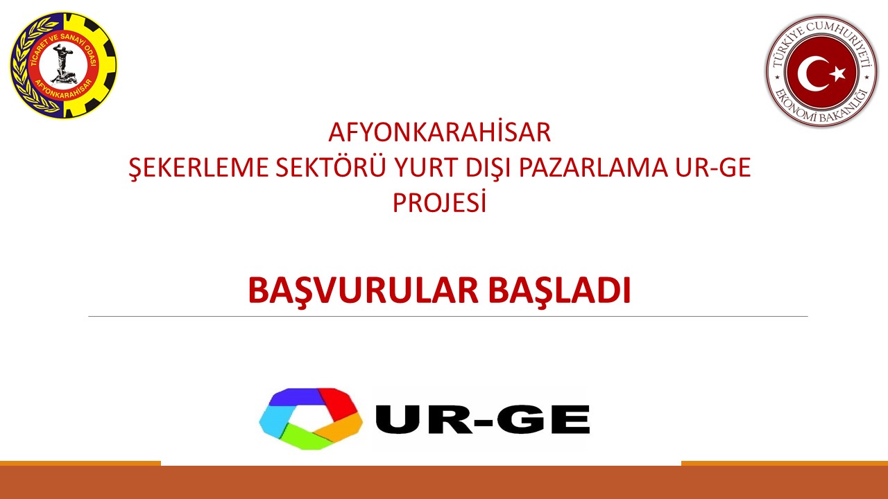 ŞEKERLEME SEKTÖRÜNE YÖNELİK UR-GE PROJESİ BAŞVURUSU BAŞLADI