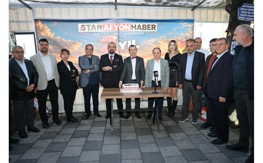 SERTESER, STAR AFYON HABER’İN 1. KURULUŞ YIL DÖNÜMÜ KOKTEYLİNE KATILDI