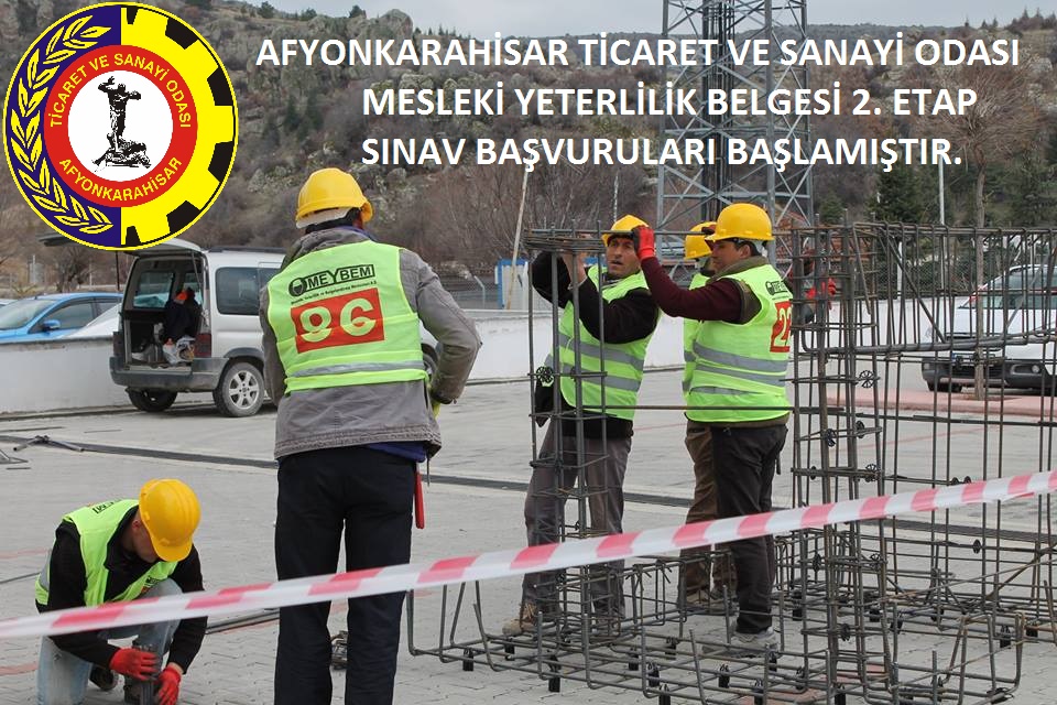 TÜRKİYE ODALAR VE BORSALAR BİRLİĞİ VE ODAMIZ İŞBİRLİĞİ İLE MESLEKİ YETERLİLİK BELGESİ BİLGİLENDİRME TOPLANTISI