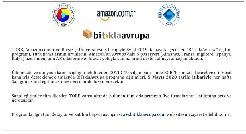 “BiTıklaAvrupa” EĞİTİM PROGRAMI